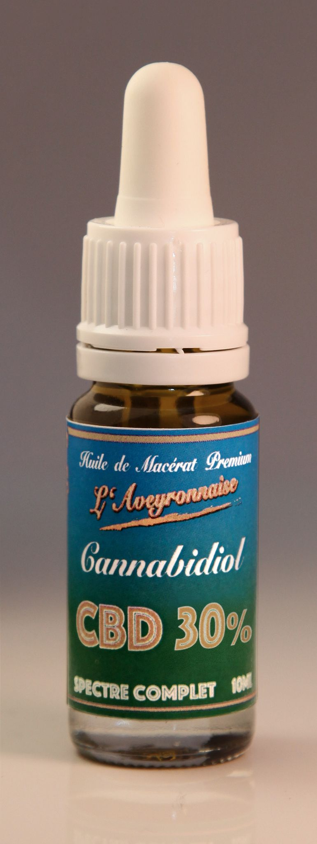 Macérât Huile Cannabidiol CBD 30% 10ml