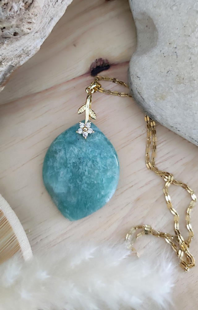 Pendentif Amazonite