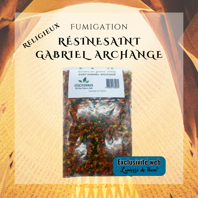 Résine Saint Gabriel Archange 100g