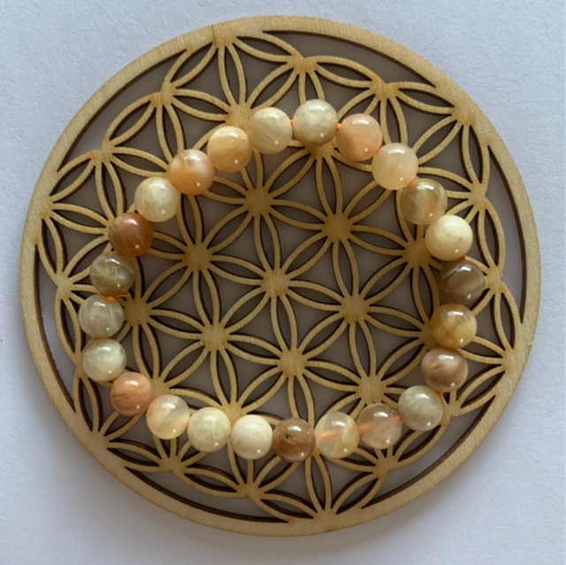 Pierre De Lune multicolore 