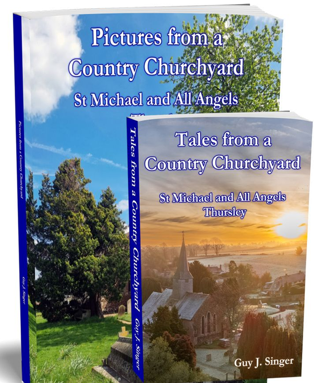 Tales &amp; Pictures from a Country Churchyard 2 books 