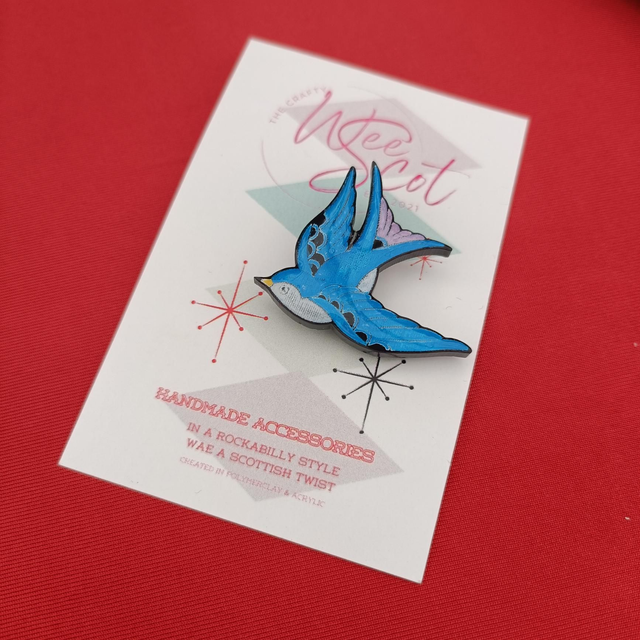 Croc charm - swallow (only)