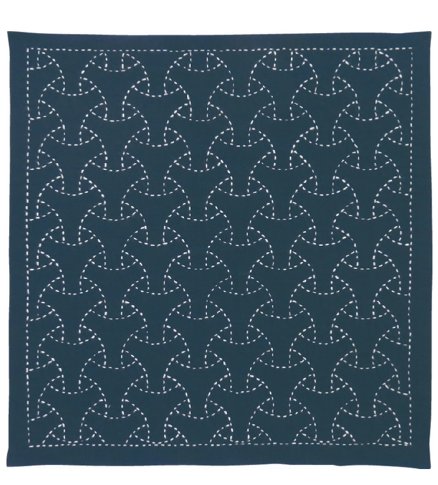 Kit Hana-Fukin sashiko Maru Bishamon