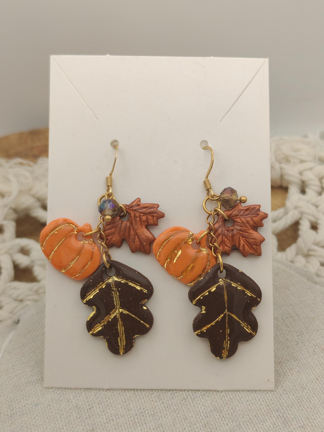 Boucle feuille d'automne