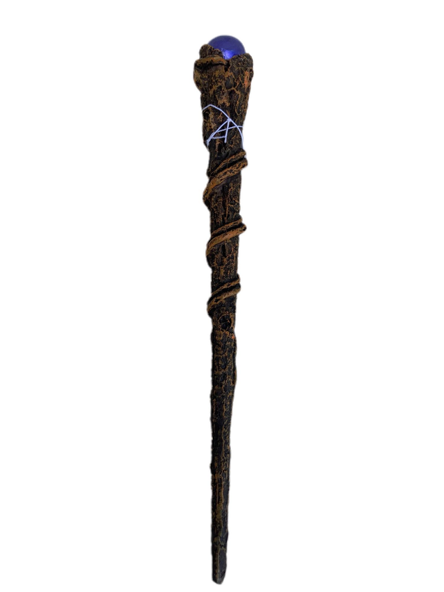 Branch Wand with purple sphere
