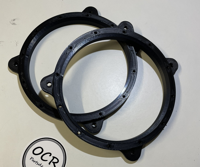 2x Adaptateur avant haut parleur 165mm/6.5&quot; Honda CRX DELSOL 92-97