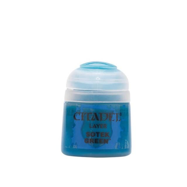 Games Workshops Citadel Layer Paint Sotek Green (12ml)