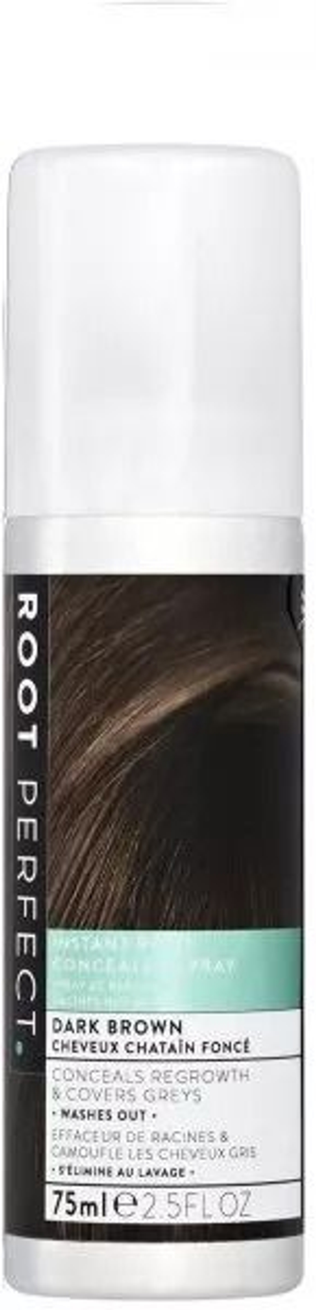 ROOT PERFECT: ROOT CONCEALER SPRAY 75ML - DARK BROWN