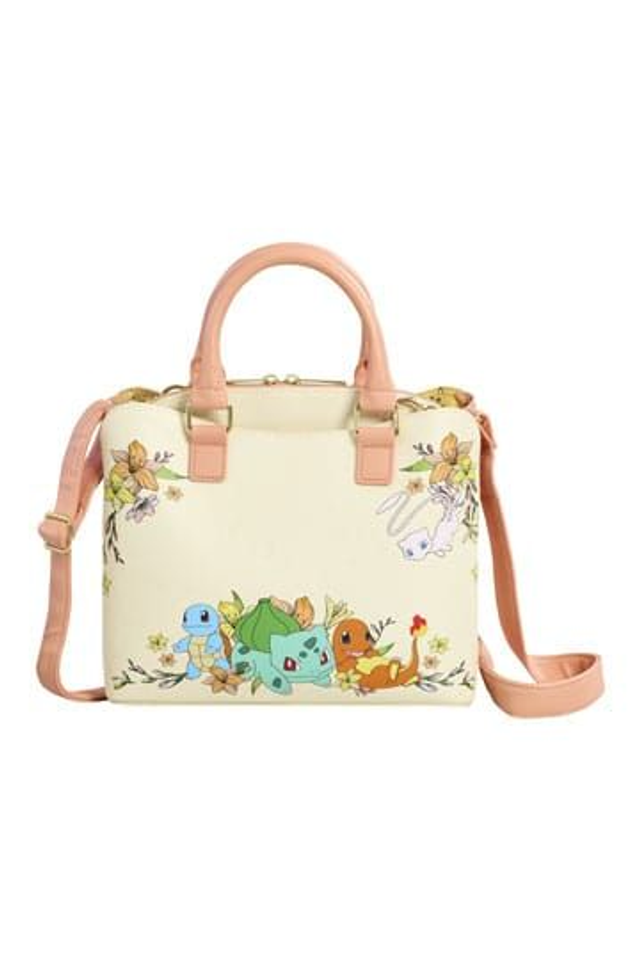 Pokemon: Mew &amp; Kanto Starters Cross Body Bag