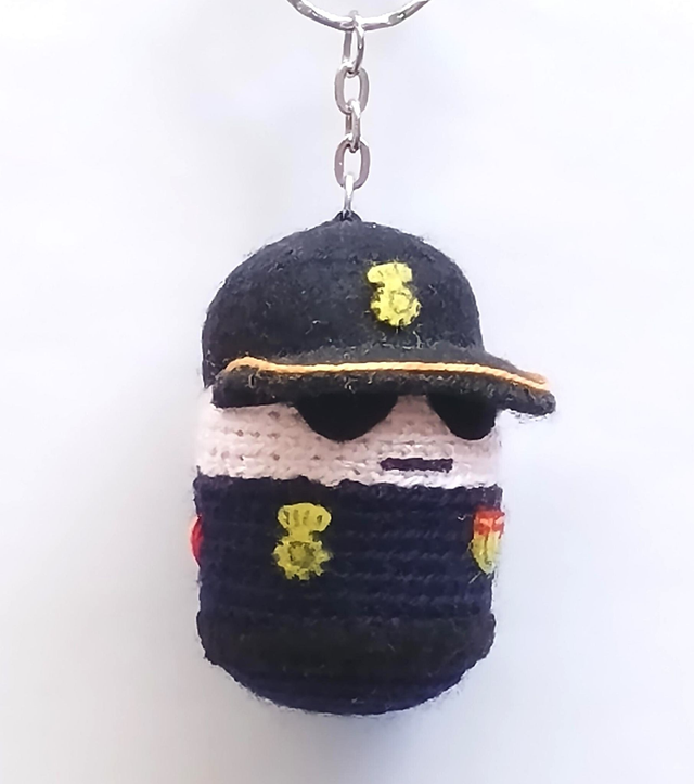 Llavero Policía Nacional H.