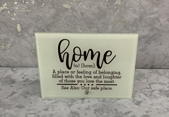  Glass Photo Frame Home Quote 