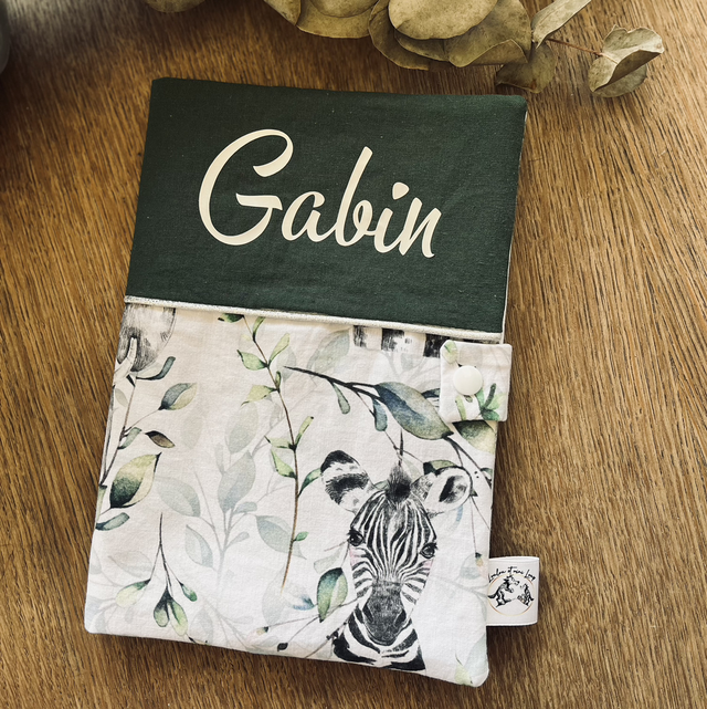 Protège carnet de santé garçon personnalisé