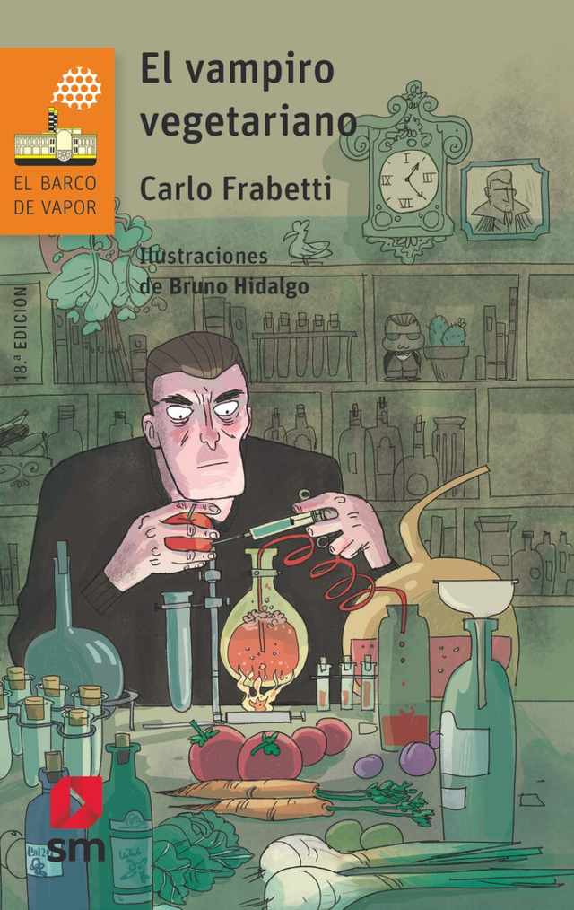 El vampiro vegetariano - Carlo Frabetti