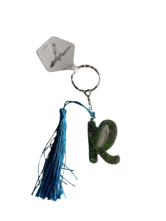 Porte clé lettre R