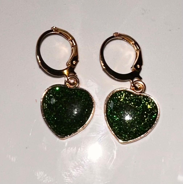 Green Dangling Earrings- GDE20