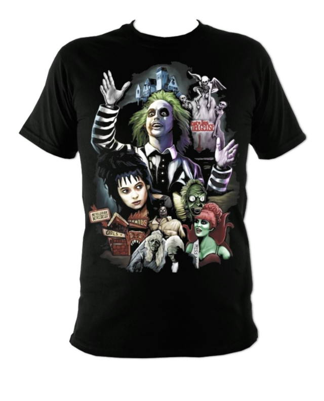 Beetlejuice Collage T-shirt 