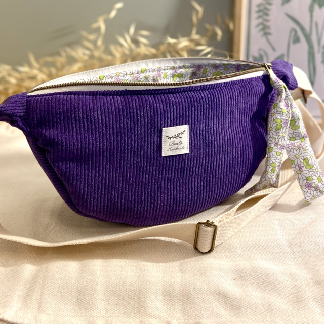 Sac demi-lune Amethyst 