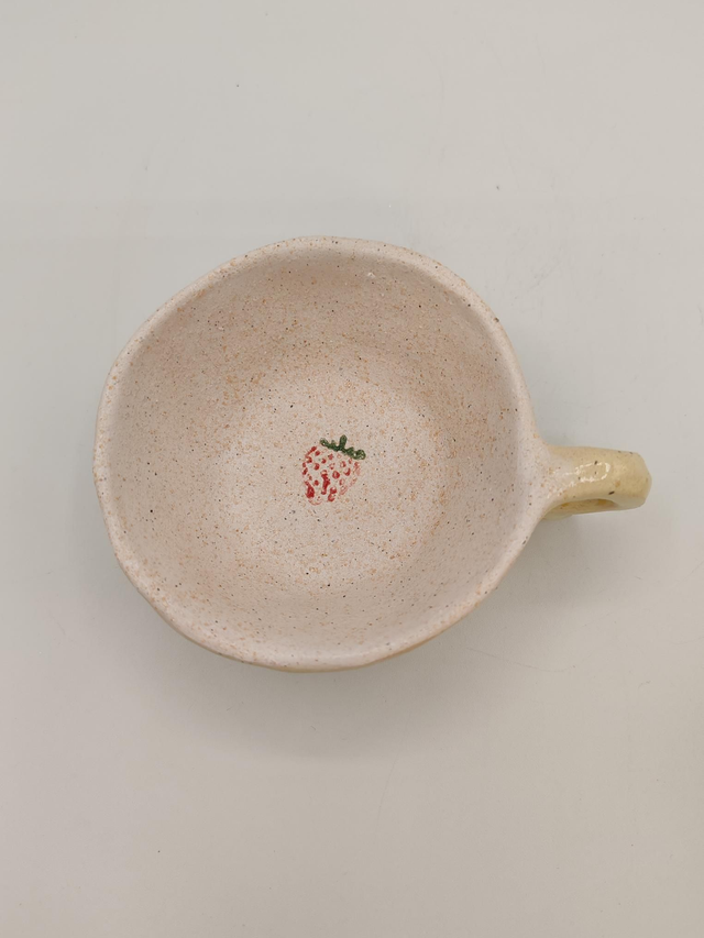 Tasse à café fraise