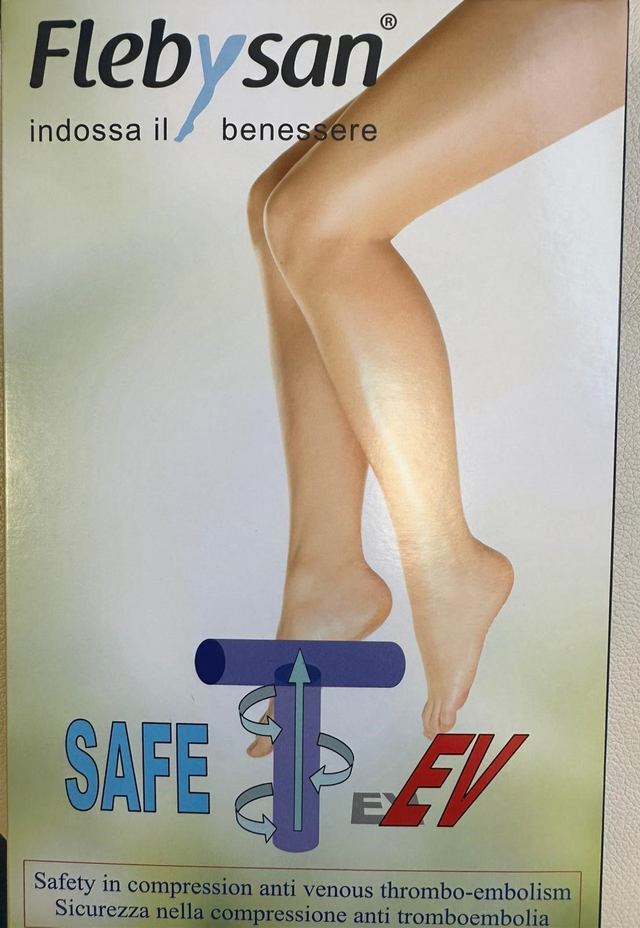 Flebysan calza anti-trombo 28mmHg Gambaletto