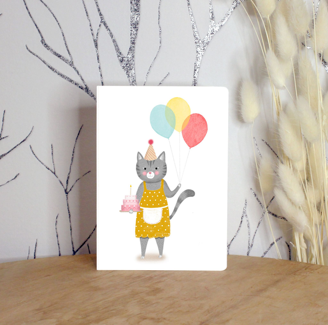 Carte postale "Happy Birthday"