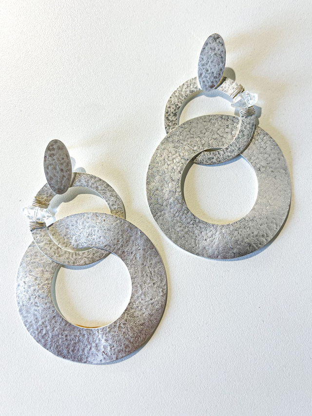 Boucles d&#039;oreilles &quot;Les Byzantines&quot; argent