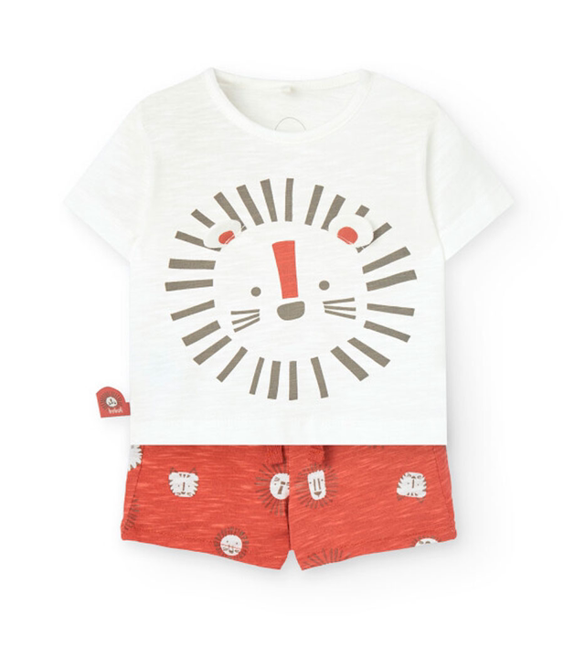 Boboli - set t-shirt e Bermuda safari