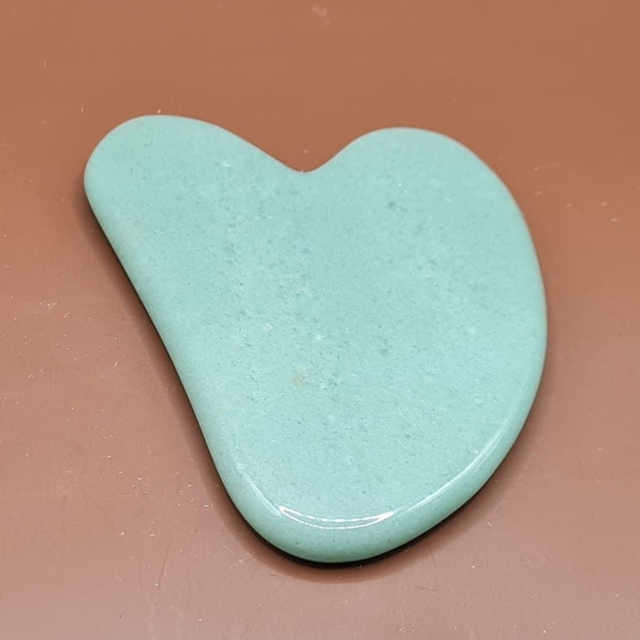 Gua Sha aventurine verte