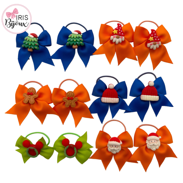 Coppia elastici natalizi 