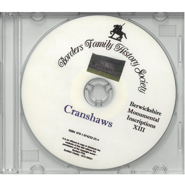 Cranshaws, Berwickshire Monumental Inscriptions CD