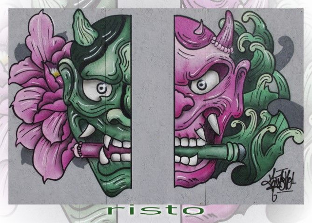 Carte postale RISTO - Pav'Art 2022