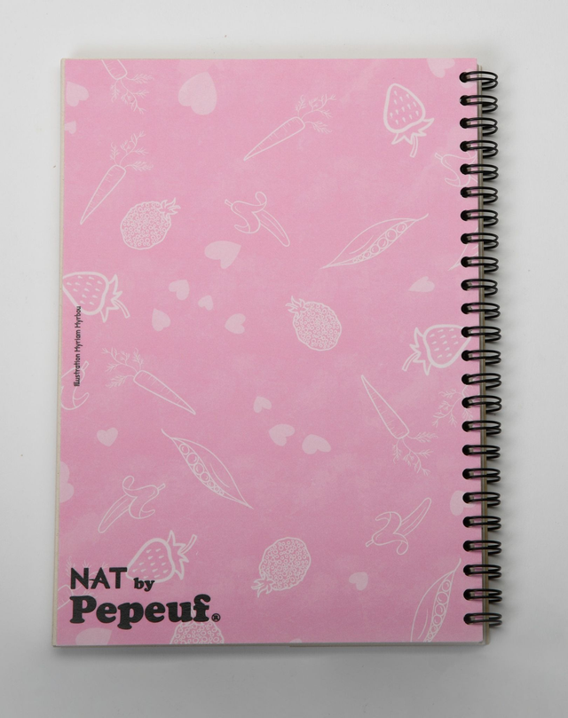 Carnet A5 illustré de la marque Pepeuf