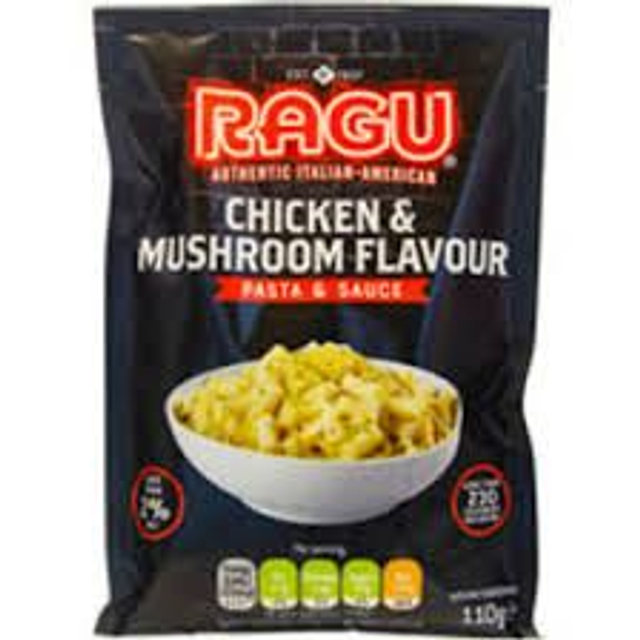 Ragu Pasta &amp; Sauce Chicken Mushroom 110g