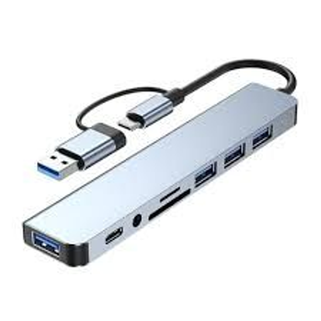 Adaptateur USB 8-en-1 pour tous vos appareils