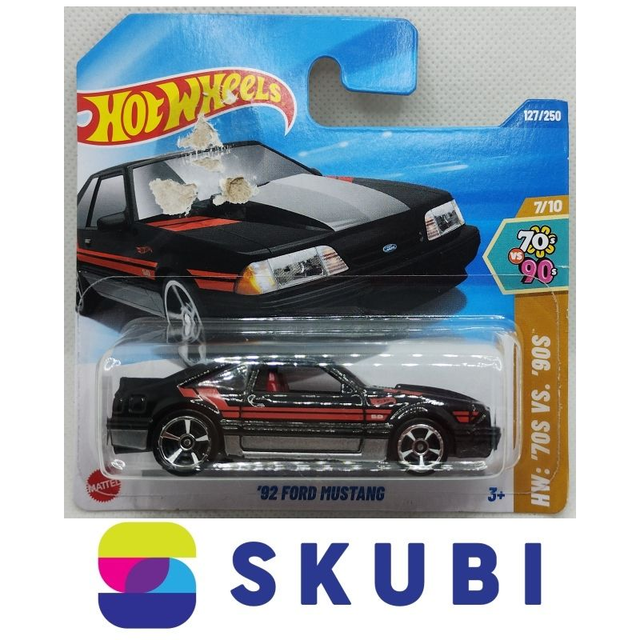 1992 Ford Mustang - Hot Wheels 127/250 - HW: ´70S VS. ´90S 7/10