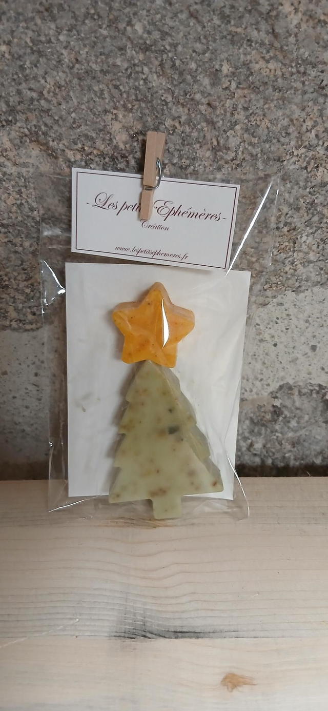 Mini sapin en savon