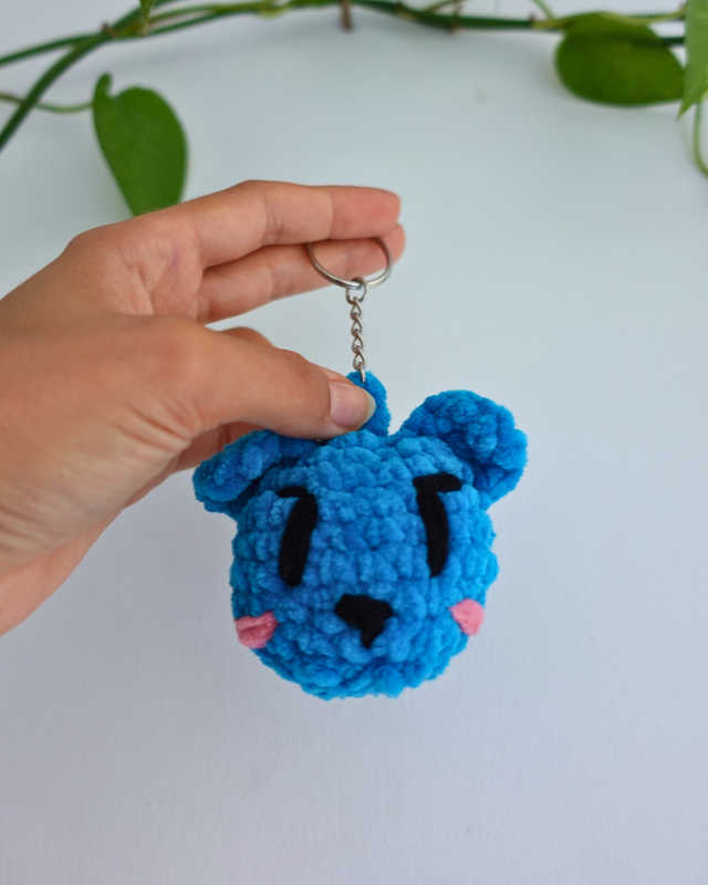 Charm Happy | Bijou de sac ou porte-clés en crochet