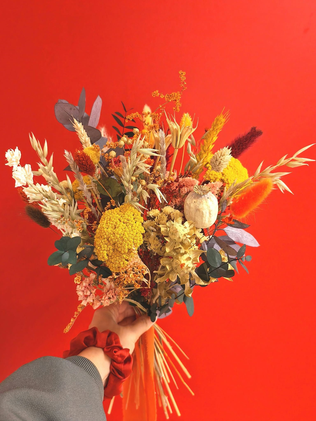 Bouquet de fleurs - Coucher de soleil 🍂