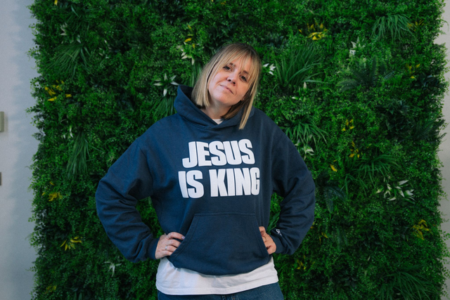 Premium Hoodie - Jesus is King