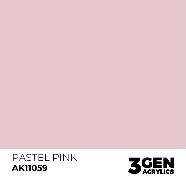 3rd Gen. Acrylics 59 Pastel Pink