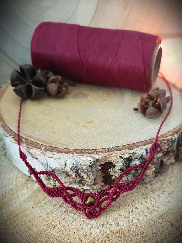 Collier - Œil de tigre