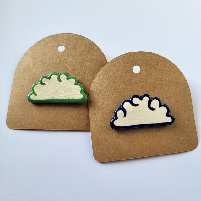 Cloud Brooch