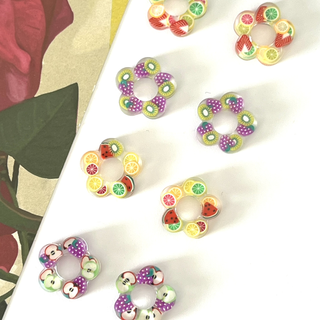 Boucles d’oreilles fruitées