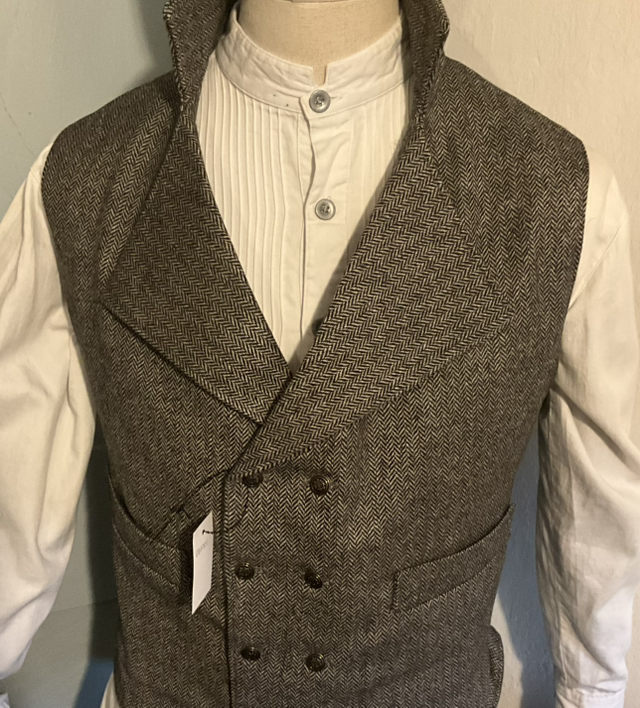 Regency Grey wool vest