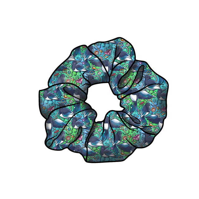 Dreamweaver 'Mr Magpie' Hair Scrunchie