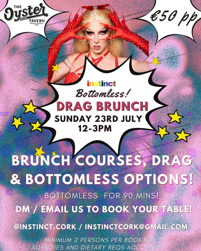 SUN 23/7/23 DRAG BRUNCH BY INSTINCT