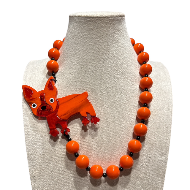 Collana dog lover Orange - 26CC-12