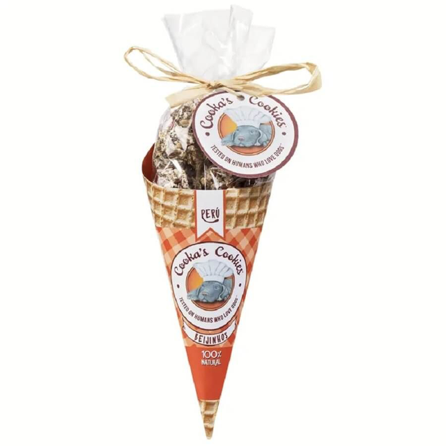 Cornet cooka’s cookie à la dinde 