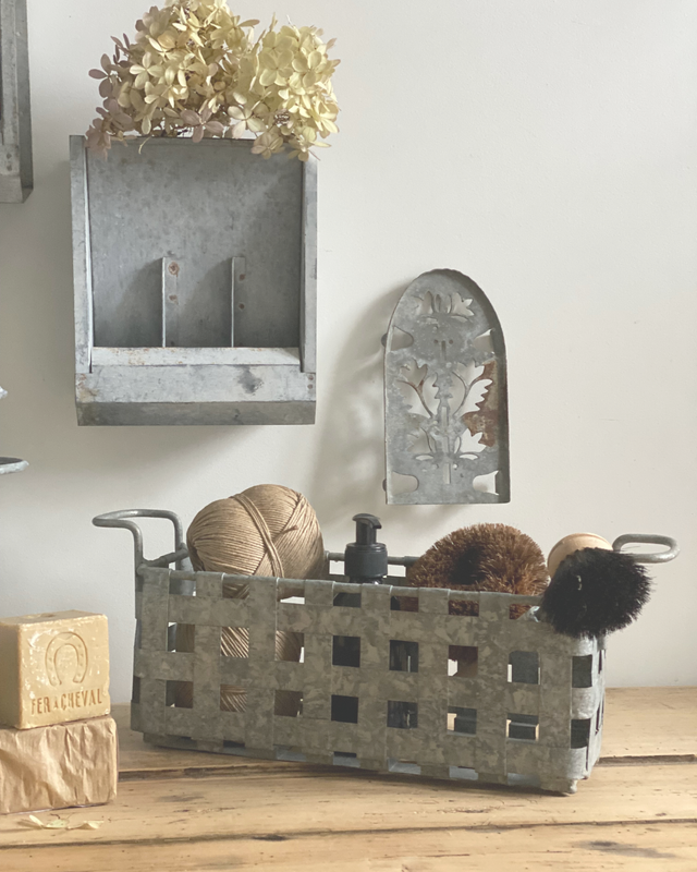 Panier en zinc