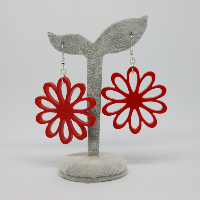 Boucles d&#039;oreilles Hortensia