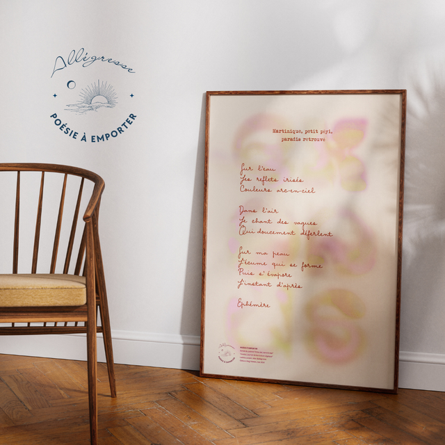 Poster graphique original, 50x70 - Modèle ORIGINE